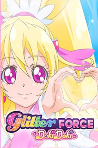 Glitter force doki doki: Lined Journal For Writing And Journaling, Gift For Anime Lovers.. Journal Notebook, Diary (6" X 9", 100 Pages) Soft Cover