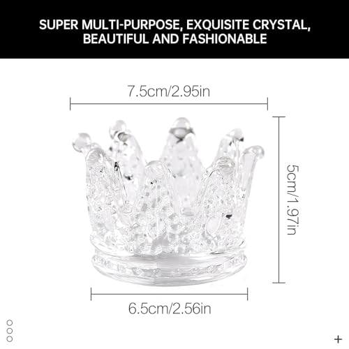 Plato para Monómero de Uñas con Diseño de Corona 2 Pzas miniatura 6