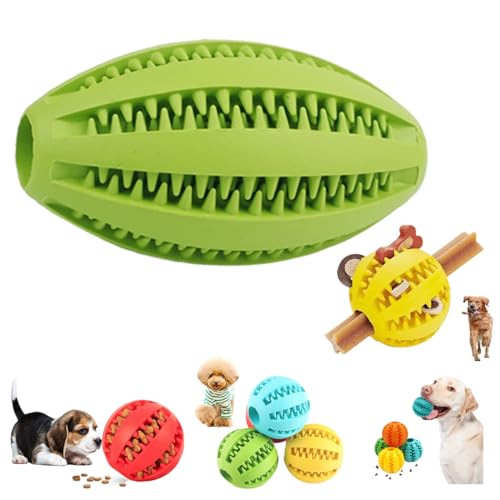 ボール 噛むおもちゃ, 犬 猫 ボール おやつボール おやつ おもちゃ, 歯磨きボール, 知育玩具 トレーニングボール 早食い防止, ストレス解消 耐久性 遊び 運動 プレゼント 小型 中型 大型(スタイルB,カラー2)(大,12cm)