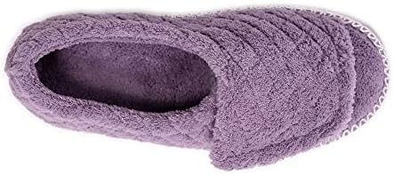 MUK LUKS womens Women's Marylou Adjustable Open Toe Full Foot Slipper, Lilac, Large US | Image 1