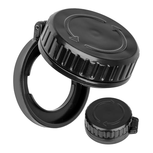 Cache-bouton Sécurité enfant, 2 pcs, pour boutons Ø 25 x 5 mm, en Noir, à coller, pour boutons de cuisinière, bouton start-stop lave-vaisselle,...