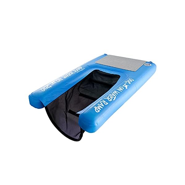 Dog on Water Ramp for Boat, Dock, or Pool