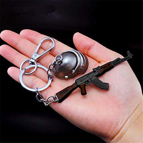 Image of The Purple Tree PUBG Keychain - Pack of 1, Merchandise for PUBG Lovers, Pan Keychain, Birthday Gift for Best Friend
