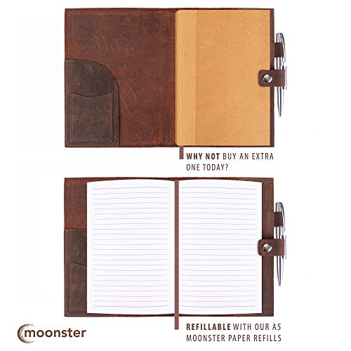 Moonster MILLED PAPER LINED 70GSM Lined Journal Notebook Paper thumb #4