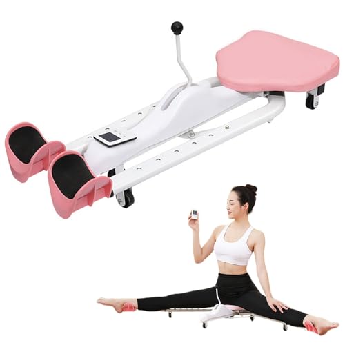 GAORUTO Máquina De Estiramiento De Piernas con Temporizador para Mayor Flexibilidad, Adecuada para Ballet, Danza De Porristas, Gimnasia Y Otros Deportes