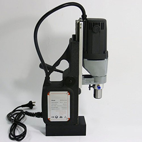 Rhegene Industrial New 110V Electric Power Magnetic force Drill Press Electro-Mag Base Annular Cutter Machine