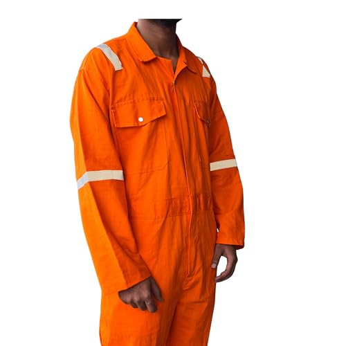 Image of HABIL Industrial Workwear /Coverall /Boiler Suit, 100% Cotton, 200 GSM