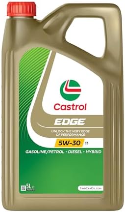Castrol EDGE 5W-30 C3 Huile moteur synthétique avancée, 5L