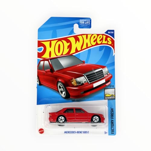 Hot Wheels Mercedes Benz 500 E, escala 1:64 miniatura 2