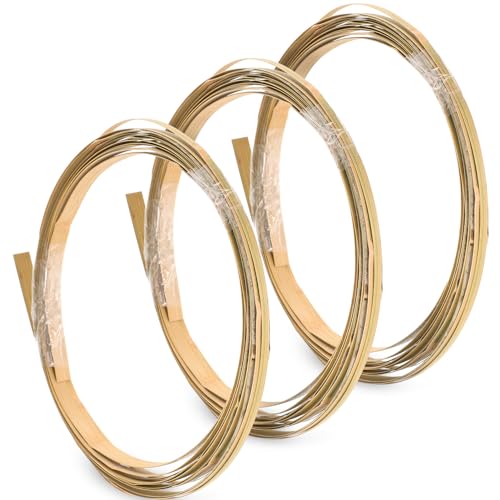 EPIGEIST Tiras de Piel de Ratán Natural para Manualidades DIY 3 Rollos 05 CM 1 CM y 15 CM 9 Metros en Total Suministros Multifuncionales para Hacer Cestas y Decoración Artesanal