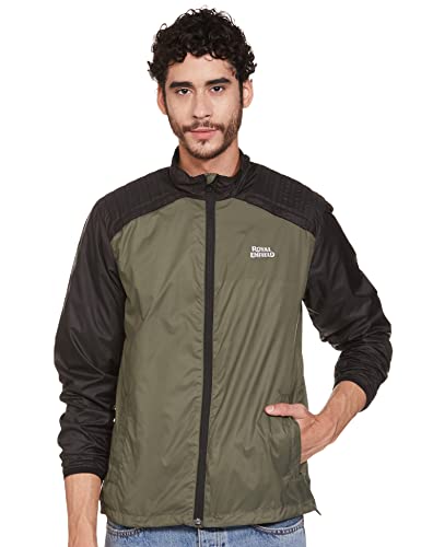 Image of Royal Enfield Nylon Windcheater for Men (RLAWCG000013)