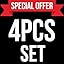 B. Set Weight Plate Holder - (4pcs)