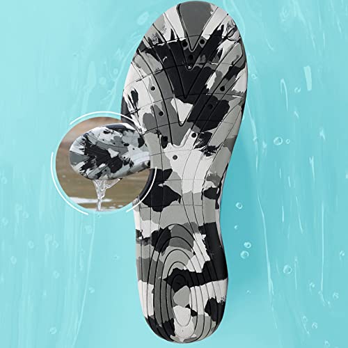 Women Diving Shoes Anti Slip Wading Gym Shoes Mesh Hiking Shoes Adult Unisex Beach Water Quick Drying Outdoor Summer Beach Water Shoes Sneaker Women Shoes (Blue, 7) #TOP5