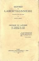 Critique Du Laicisme Ou Comment Se Pose Le Probleme de Dieu 2711604527 Book Cover