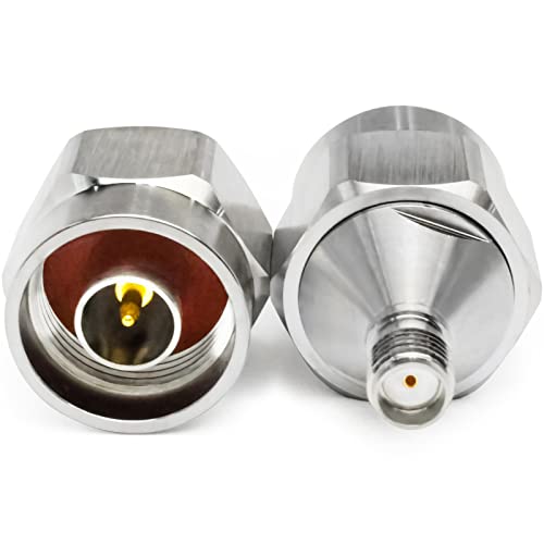 Adaptateur SMA femelle vers N mâle TOJOIN 6 GHz 50 Ohm pour antenne et câble coaxial RF