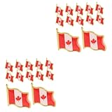 Healvian 2 Sätze Flaggen Anstecknadeln Patriotic Badge Für Anlässe Wiederverwendbare Brosche Für Kleidung Einfach Zu Tragen Und Anzupassen Hochwertige Verarbeitung Und 25 Stück * 2