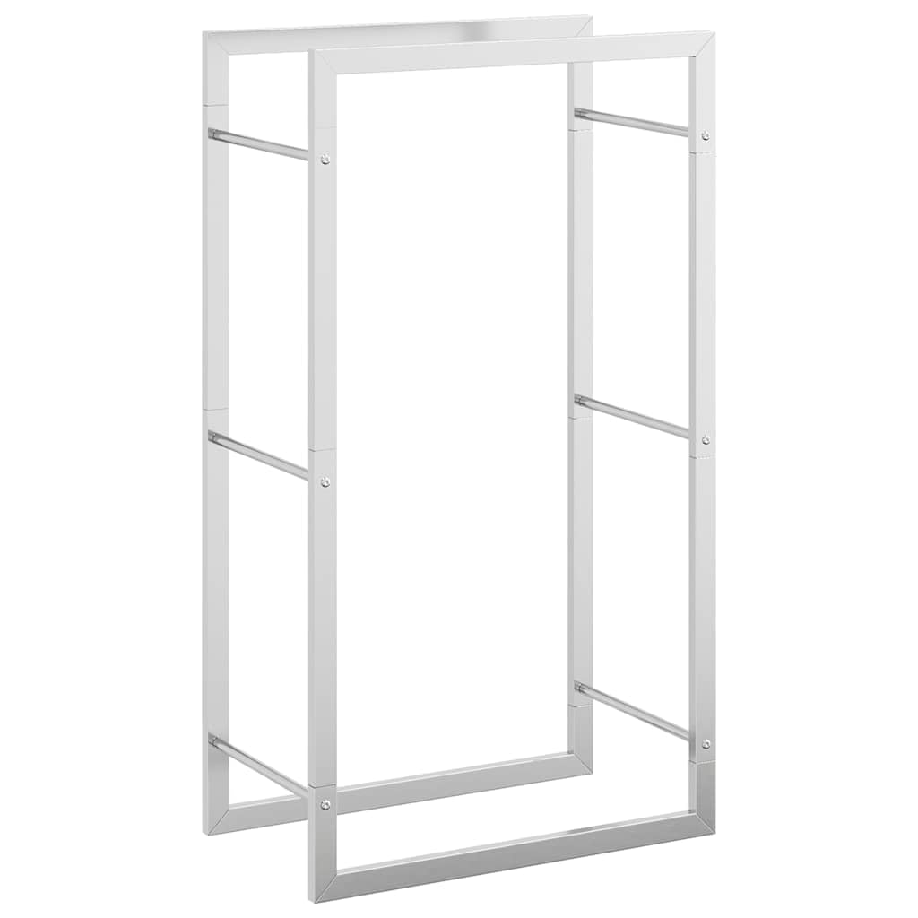 vidaXL Regał z 3 półkami, biały, 60x27,6x90,5 cm
