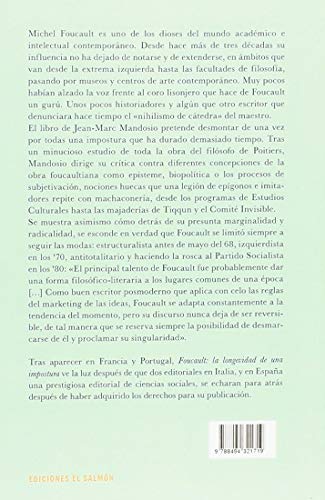 Foucault:la longevidad de una impostura