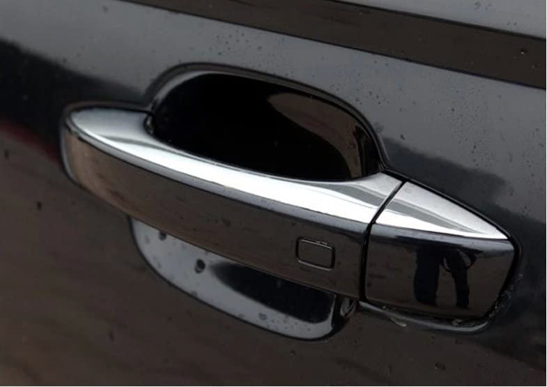 Bandes décoratives pour extérieure poignée porte A6 A7 finition chrome C7
