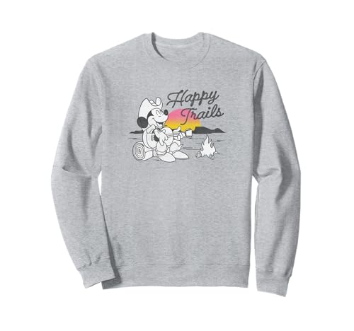 Sweat Mickey Disney Happy Trails Color Pop Sunset camping multicolore