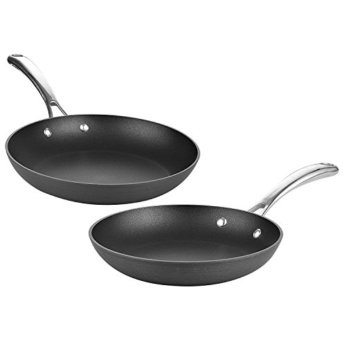 Cooks Standard 02487, Black 8-Piece Nonstick Hard Anodized Cookware Set