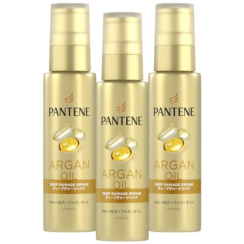 P&G パンテーン ディープダメージリペアー ヘアオイル 70ml×3個 (ヘア