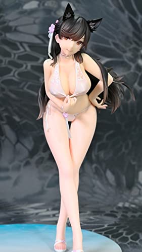 Nmomoytu Azur Lane Atago Summer Swimsuit Ver. Pvc Action Figure 8 Incn With Accessories Model Anime Figure Collectible Statue Toy Doll #TOP6
