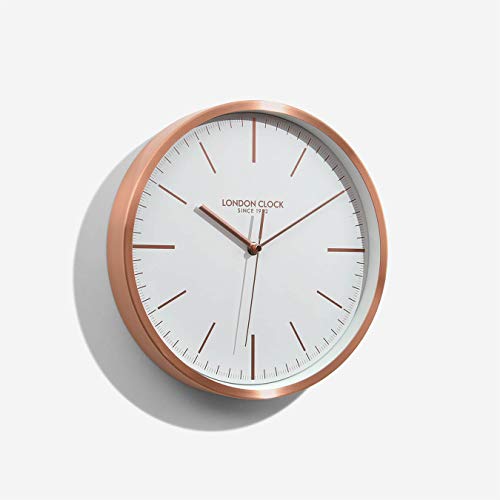 London Clock Reloj de Pared Artemis, Cobre, 30 x 30 x 4.5cm