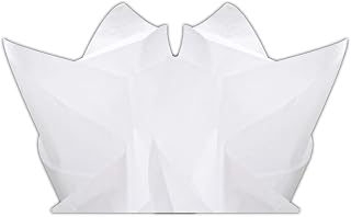 Preimer Gift Wrap Tissue Paper (Acid-Free White 18 x 27 Inch 100 Pack)