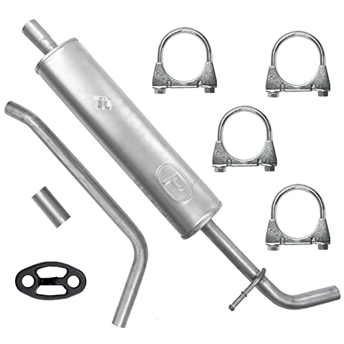 Polmo Mitteltopf Auspuff Mittelschalldämpfer für Dacia Duster 1 I SUV 1.6