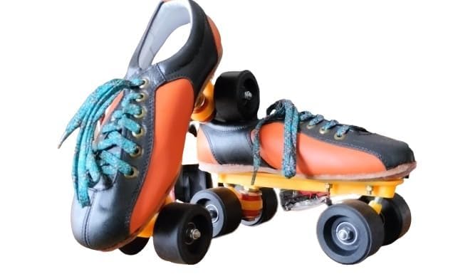 Royalion Sports Leather Skate Shoes Professional Shoe (Size 6) for Junior and Seniors SSTP (9) Multicolour