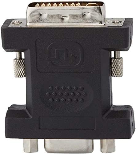 PremiumCord DVI naar VGA-adapter, DVI-I (24 + 5) stekker - VGA-bus (15 polig), vernikkeld, kleur zwart - Image 6