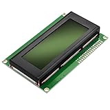 ✔️ El módulo HD44780 de AZDelivery es una pantalla de 4 líneas de 20 caracteres cada una. La luz de fondo es verde y los caracteres de color negro.