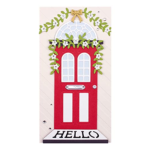 SPELLBINDERS PAPERCRAFTS, INC Spellbinders Gravado Morre - Base de Porta Aberta, Metal