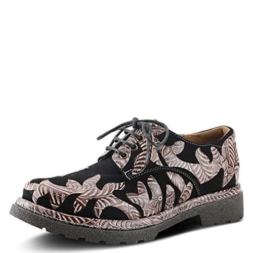 Spring Step L'Artiste Women's Jigsaw Sneaker Black Multi EU 39 / US 8.5