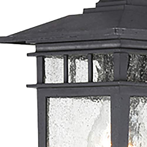 Image of Nuvo Lighting 60 /4953 Traditional One Light Outdoor Wall Mount from Cove Neck collection in Black finish