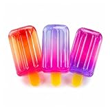 3pcs Ice Cream Squeeze Squishy, Gradient Popsicle Slow Rebound Stress Relief Squeeze Balls, Cute Desk Decor Set for Relaxation, Office & Gifting