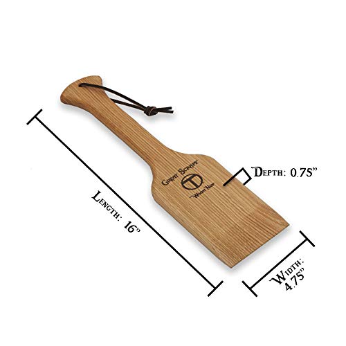 Great Scrape® - Woody® Nub (16") - The Ultimate Bbq Cleaning Tool® & Wood Grill Scraper #TOP4