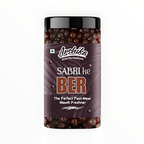 Arshika 100% Orginic Healthy Shabri Ke Ber For Good Health Digestive Beri ke Ber (Pack of 1) (400g)