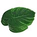 12Pezzi Artificiali Foglia Monstera Tovaglietta, Posate Sottobicchiere Tappetino Artificiale Verde Palme Lasciare Falso Fiore Pianta Imitazione Foglia Decorazione Della Parete per Decorazione Spiaggia