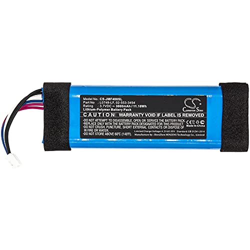 DRAWBELL DAWBELL Replacement Battery for J'BL Flip Essential,Flip 3 Stealth Edition,Flip 3 SE Part NO L0748-LF,02-553-3494,GSP872693 (3000mAh/11.10Wh)
