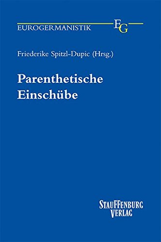 Preisvergleich Produktbild Parenthetische Einschübe (Eurogermanistik)
