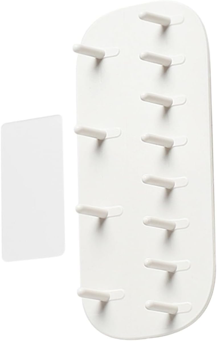 PRETYZOOM 6pcs Delicate Jewelry Display Holder Ear Jewelry Stand for Necklaces and Earrings Lightweight Plastic Rack for Organizing and Showcasing Fashion Accessories for Home and Trade image 2