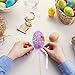 Abaodam 6 Pcs Decorative Ground Inserts Funny Photo Props Easter Garland Inserts