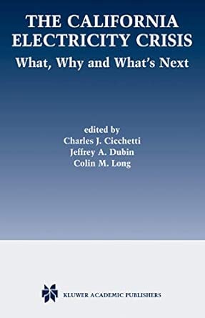 The California Electricity Crisis: What, Why, and What’s Next 2004th Edition book cover