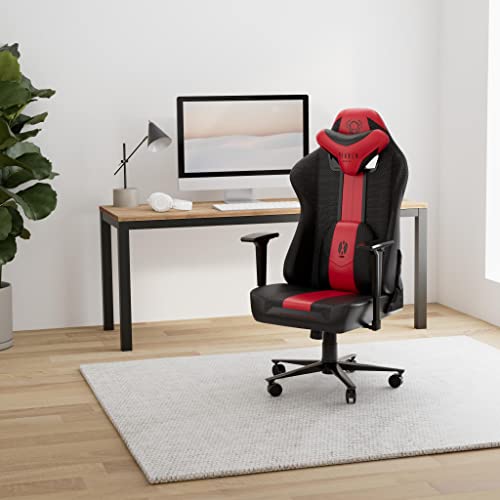 Diablo Sedia da Gaming in Tessuto X-Player 2.0 - Gaming Chair Ergonomica con Braccioli 3D - Cuscino Cervicale/Lombare Funzione Dondolo - Sedia per PC, Poltrona Gaming, Sedia Ufficio 160 kg - King (XL) - Immagine 1