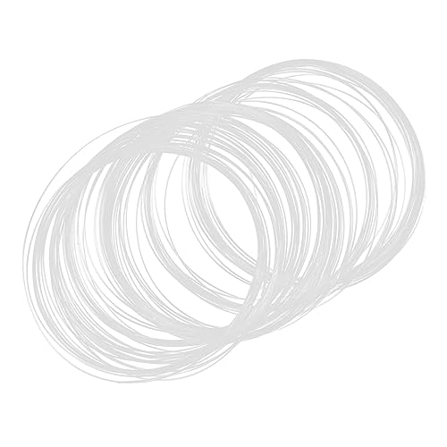 Mikikit Light String Transparent Holiday Decoration Fiber Optic String Versatile Outdoor Scene Adornment Creates Warm Cheerful Atmosphere for Parties Festivals