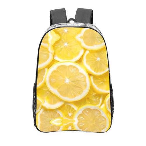 Sac à dos transparent jaune fini les attentes aux contrôles