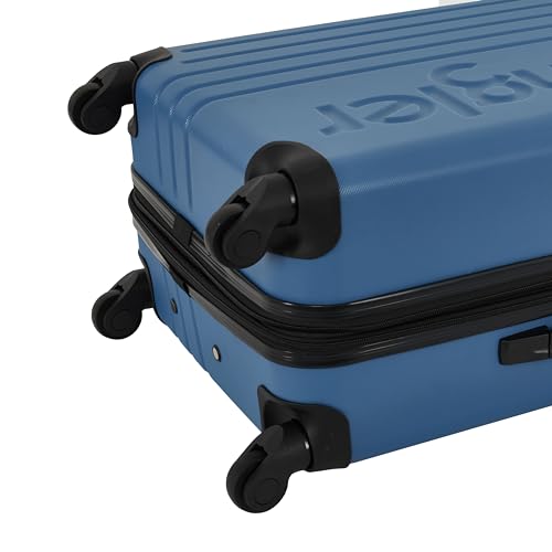 Image of Wrangler Quest Luggage Set, Vallarta Blue, 3 Piece Set (30 inch /26 inch /22 inch)