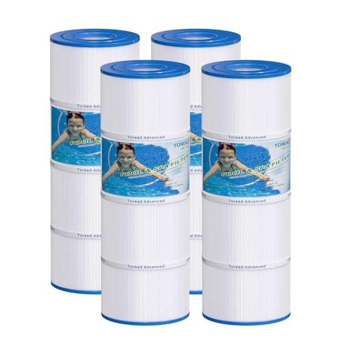 TOREAD PCC80 Pool Filter Replaces Pentair CCP320, Unicel C-7470, Ultral-A5, R173573, Filbur FC-1976, Clean and Clear Plus 320,4 X 80 sq. ft. L x OD:20 1/16"x 7" Filter Cartridge 4 Pack